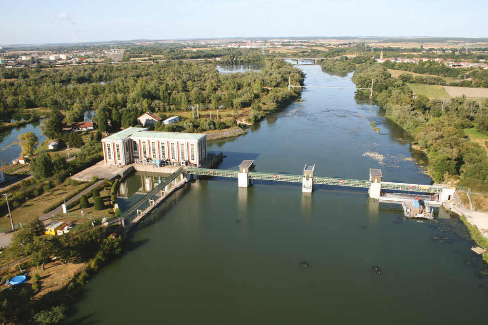 Vue aérienne Argency UEM Metz